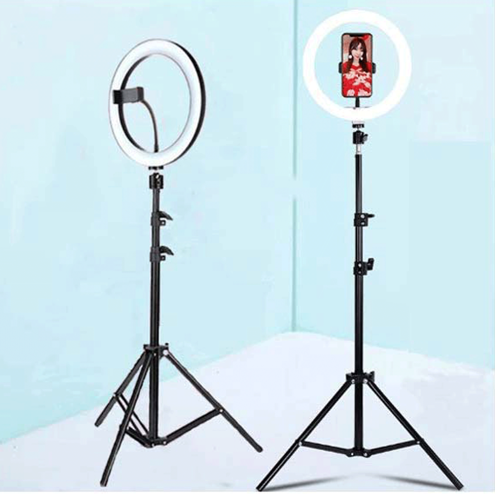 26Cm Ringlight With 7ft Stand