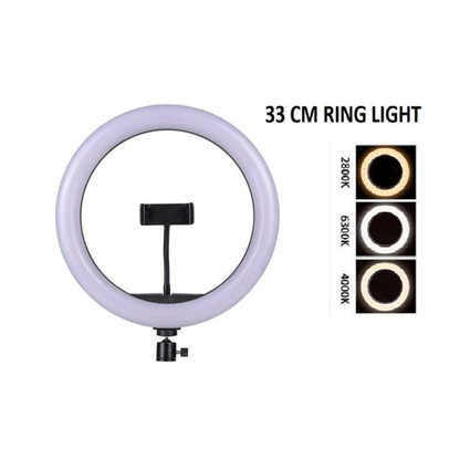 33Cm Ringlight With 7ft Stand