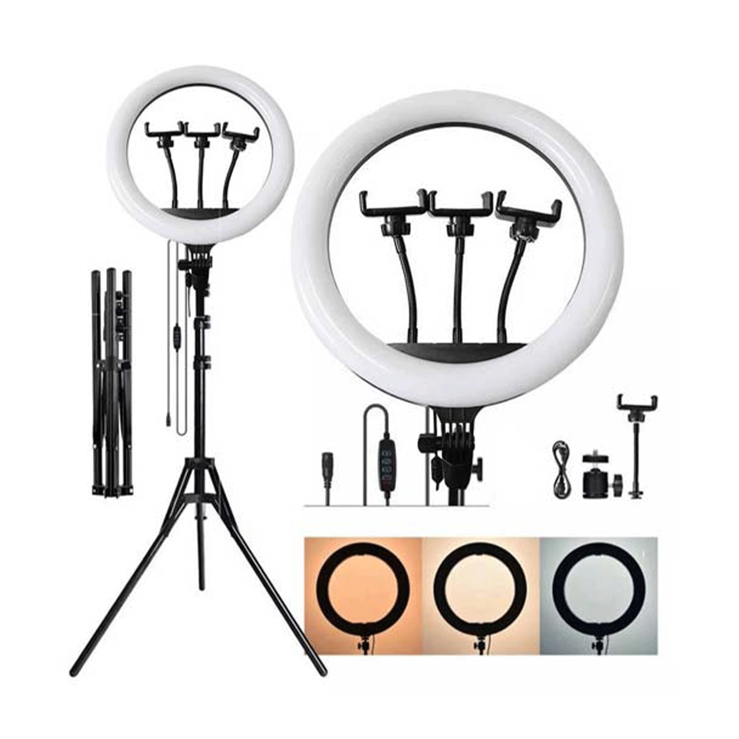 36Cm Ringlight With 7ft Stand