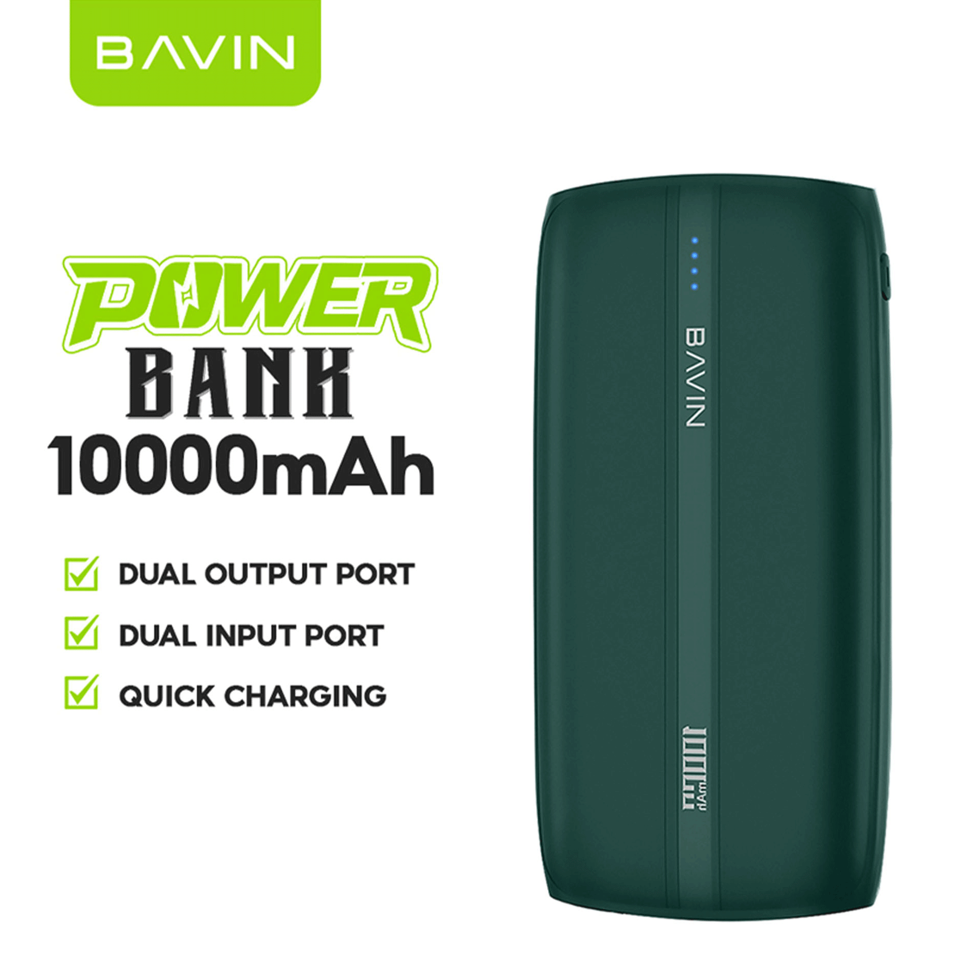 BAVIN PC087 10000mAh Power Bank