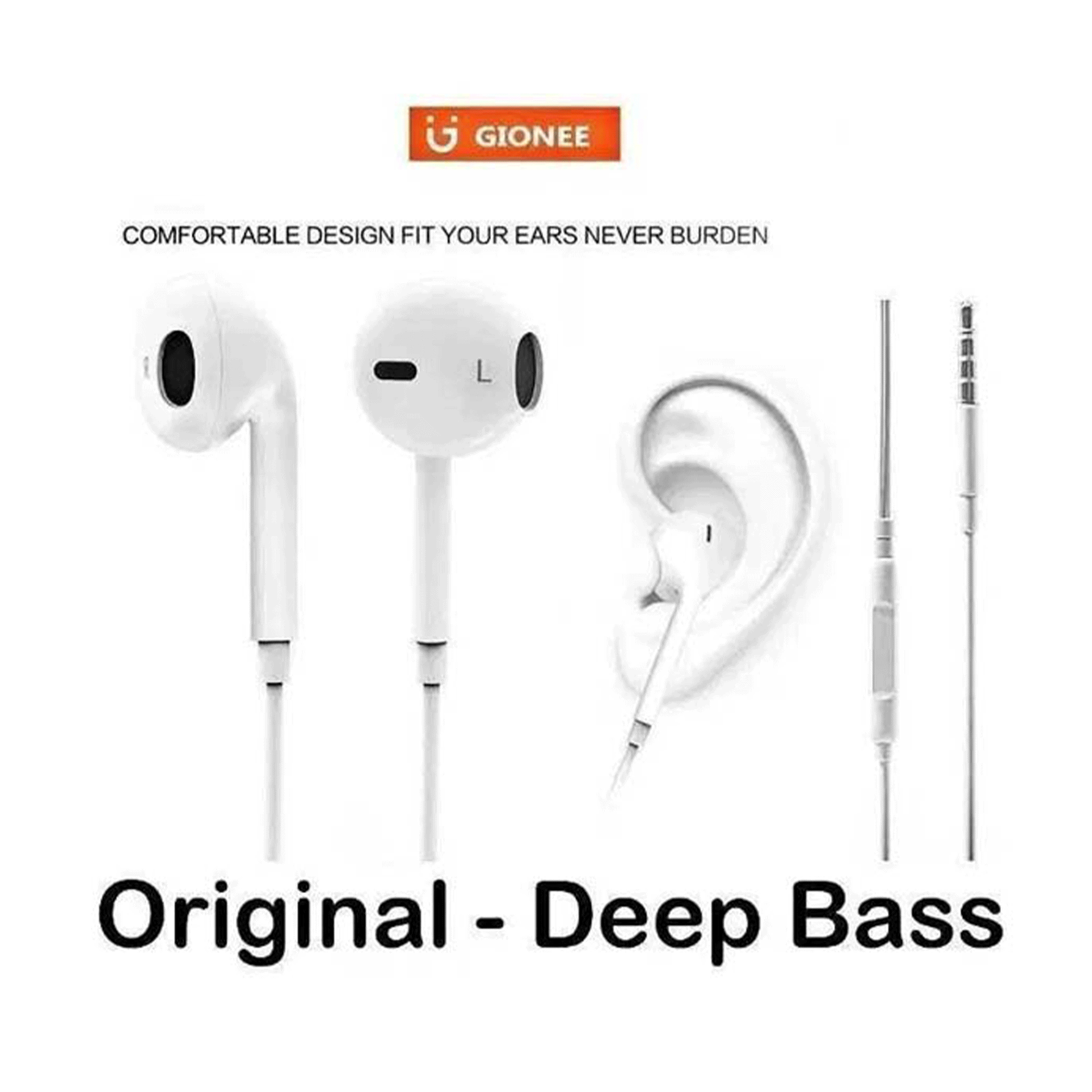 Gionee Handfree Orignal High Bass