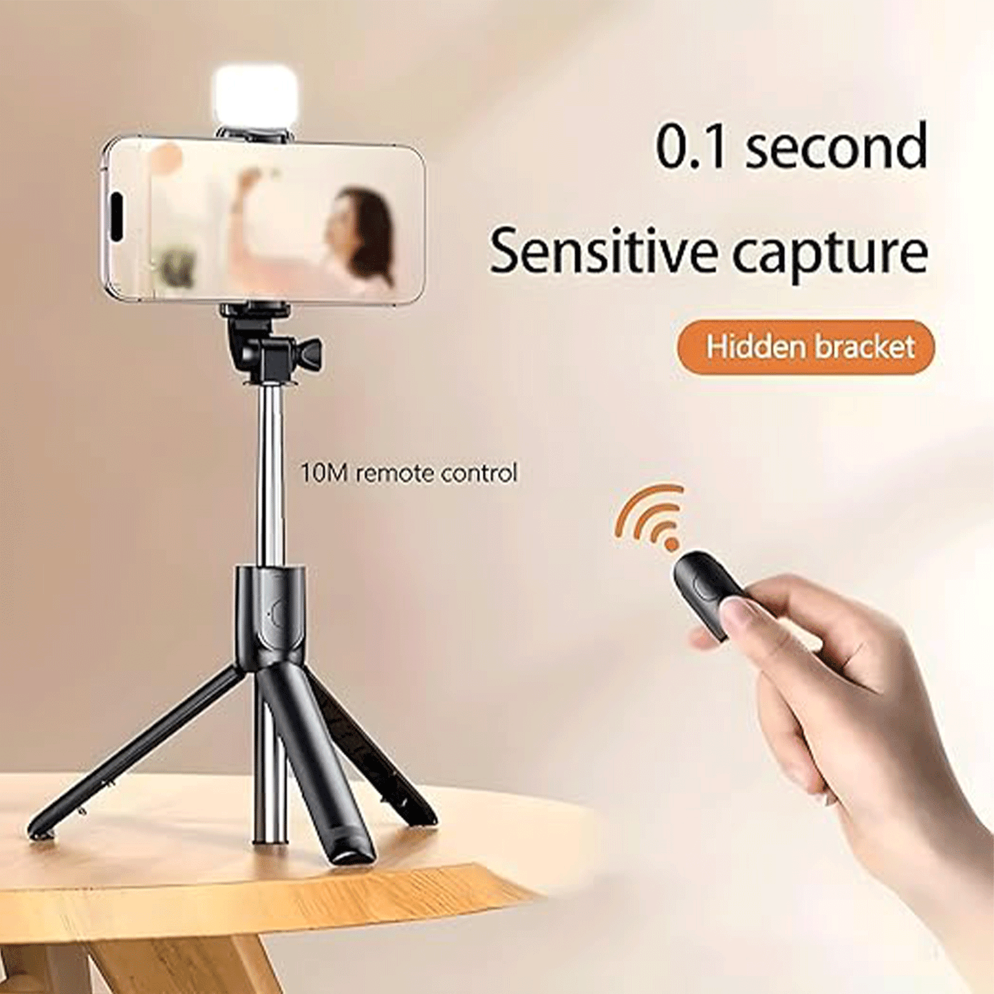 R1SL Tripod Plus Selfie Stick Stand