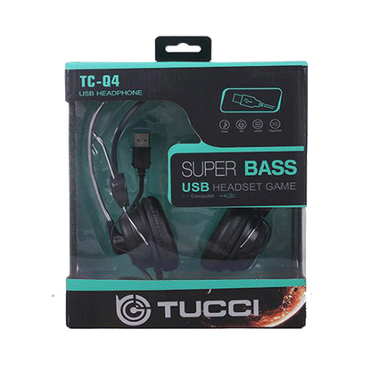 Tucci TC-Q4 Stereo USB Headphone 