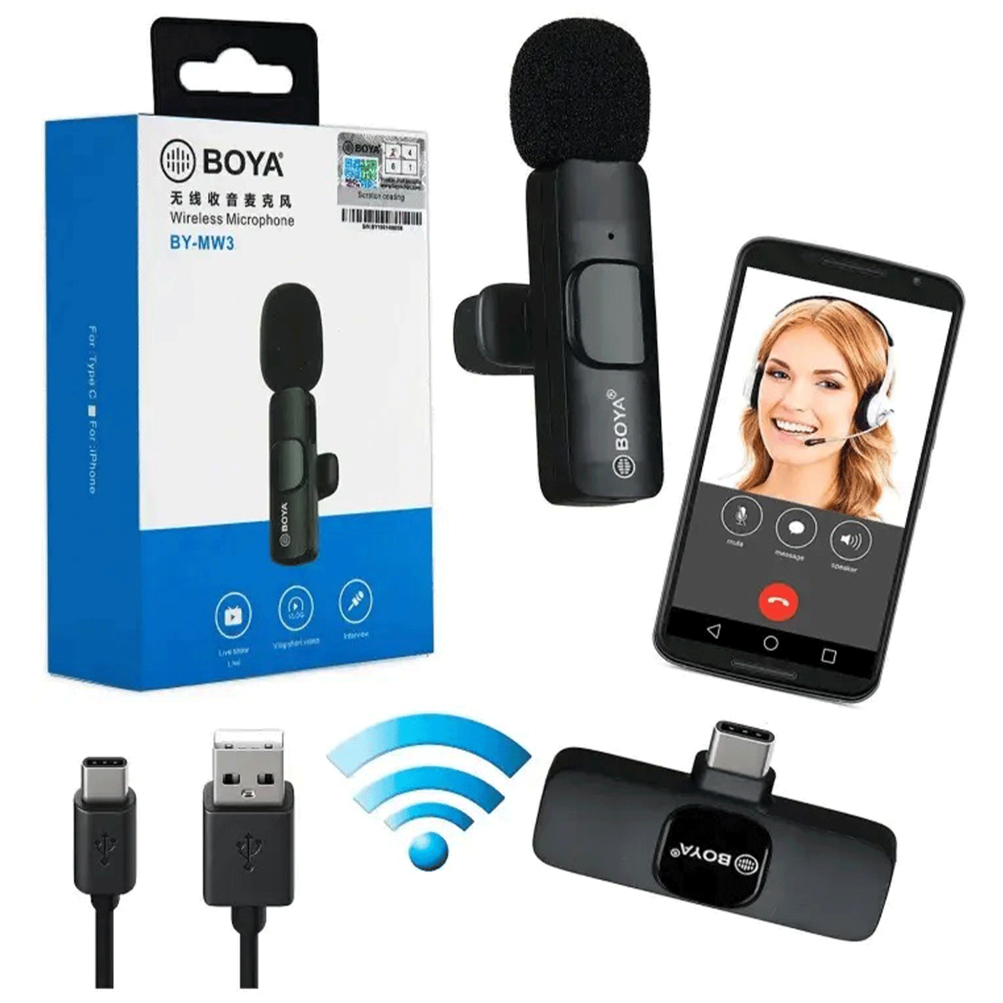 Boya BY-MW3 Wireless Microphone