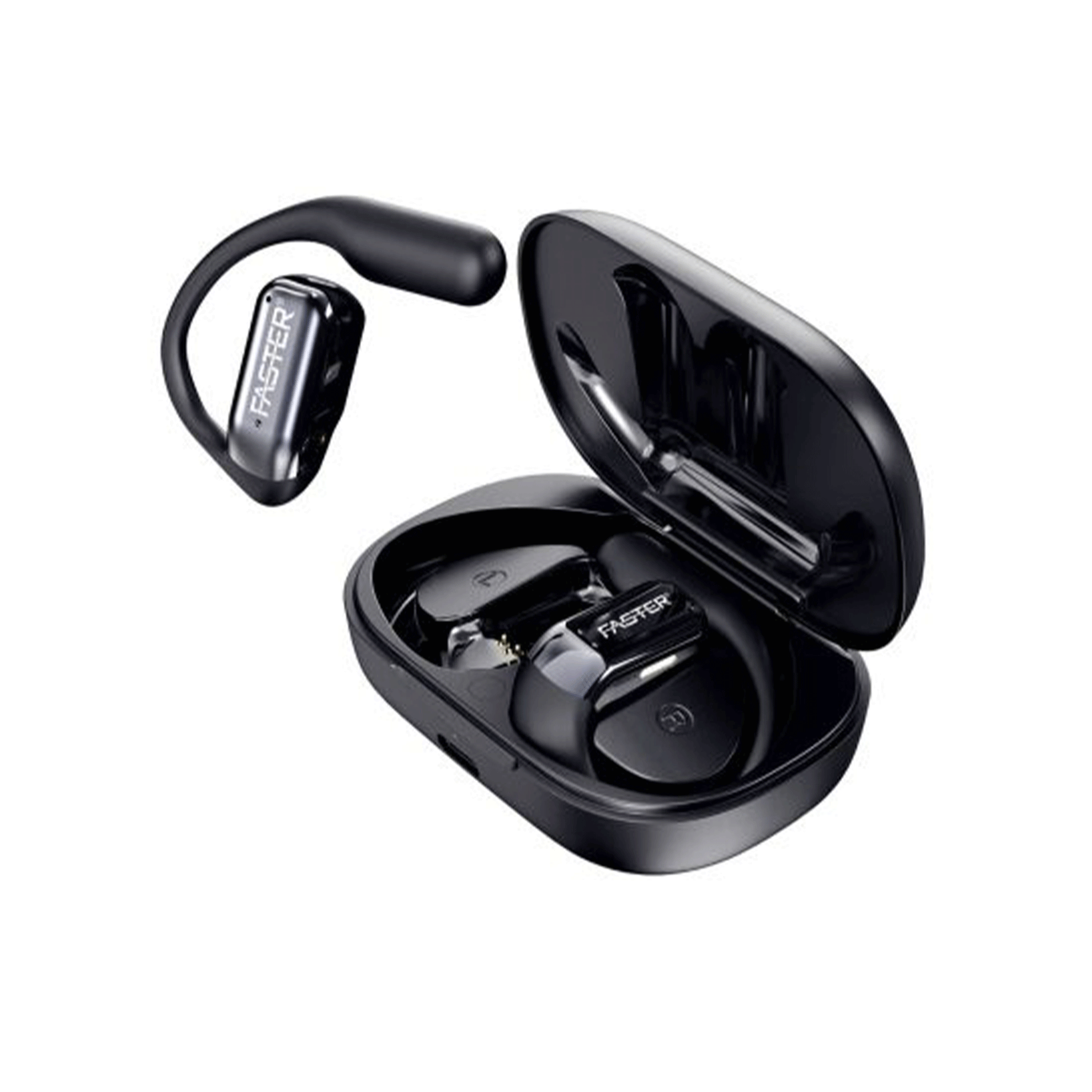 Faster R18 ENC Noise-Cancellation, Immersive Stereo Sound Bluetooth Earbuds